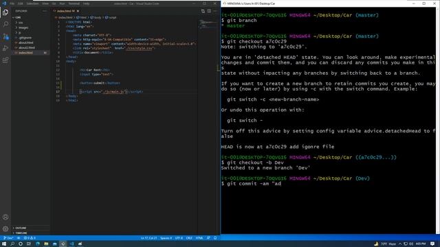 [Arabic] 16- Learn Git , GitHub and GitLab - Git Branch - part 03 смотреть онлайн