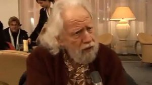 Alexander Shulgin inBasel about 100year Albert Hofmann in 2006