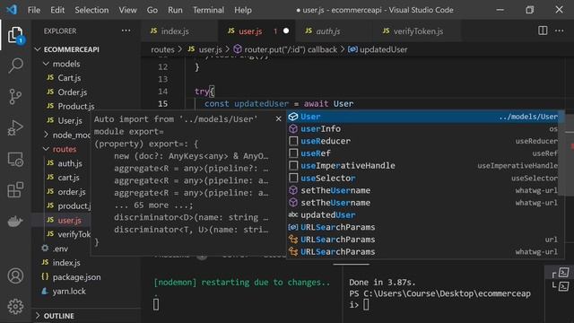 Node.js E-Commerce App REST API With MongoDB | Shopping API With Stripe & JWT