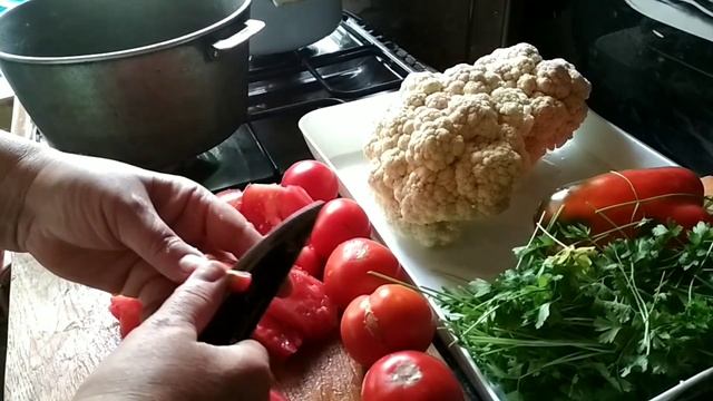 зимние заготовки. цветная капуста и её друзья.???️☘️#заготовки#капуста#салатыназиму#