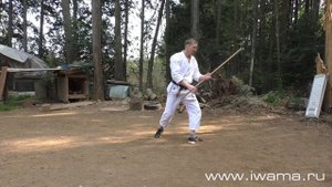 Айкидо Ивама Рю. 20 джо субури. Aikido Iwama Ryu. Iwama after keiko. 20 jo suburi.