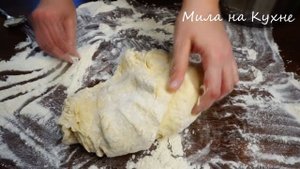 Заварное тесто для пельменей и вареников. Лепить из этого теста одно удовольствие!