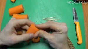 Поделка из моркови своими руками