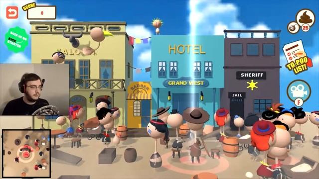 P-O-O SPEED WAGON | There's Poop in My Soup: Pooping With Friends смотреть онлайн