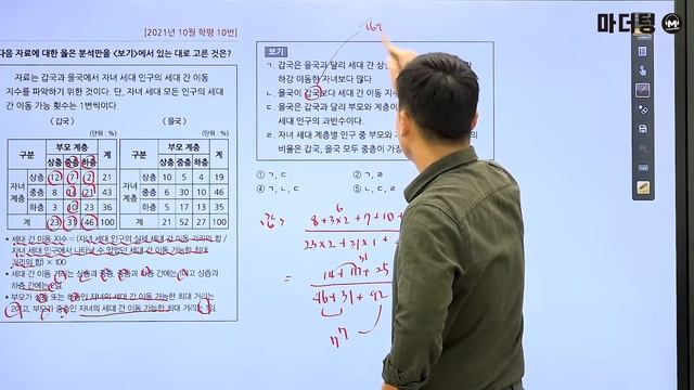 [마더텅] [사회문화] 2021년 10월 학평 10번 (해설 : 배준호 선생님)