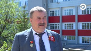 В преддверии 77 годовщины Великой Победы открыли памятную доску ветерану ВОВ Евгению Козичу