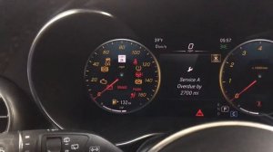 Mercedes GLC 300 2020 2021 oil reset service reset