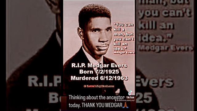 TRIBUTE: Medgar Evers was Assassinated in his driveway 60 Years Ago TODAY