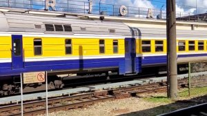 Перемены на Рижском вокзале. Спец. поезд Рига - Лиепая. Снос "Титаника".