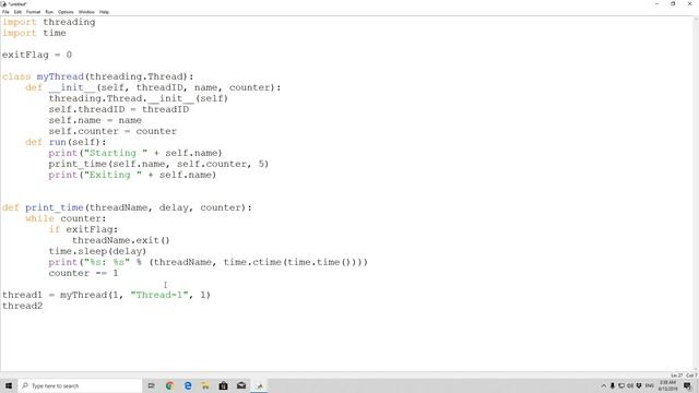 Threading in Python (Thread & Threading)