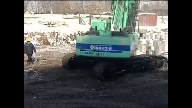 Сюжет о компании Сибавиастрой - копровая установка Kopernik