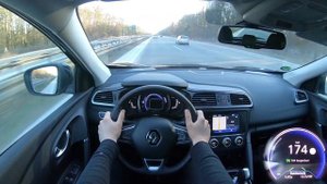 2021 Renault Kadjar 1.3 TCe 140 GPF EDC 140 PS TOP SPEED AUTOBAHN DRIVE POV