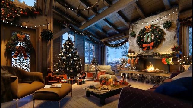 ✨Необычно красивое сочетание звуков РОЖДЕСТВЕНСКИХ мелодий 2023!!! Сhristmas songs Gitar Piano??