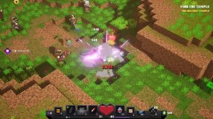 The Iron Golem kit artifact in minecraft dungeons