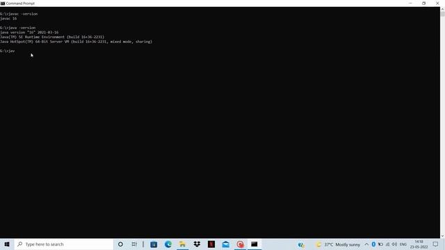 How to run java program in (cmd) command prompt