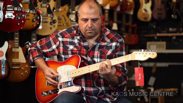 Fender American Elite Telecaster Aged Cherry смотреть онлайн