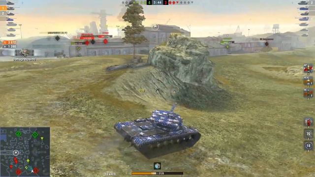 Розыгрыш голды. Как играть на тяжелых танках. World of Tanks Blitz (WoTB) смотреть онлайн