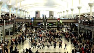 Denver Airport Holiday Flash Mob