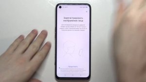 Как включить распознавание лица на Realme 9i / Сканер лица на Realme 9i