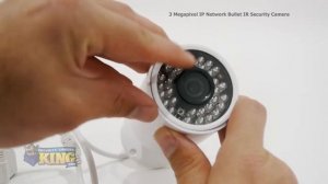 Unboxing: 3 Megapixel IP Indoor Outdoor Network Bullet Security Camera - IPOB-EL3MPIR50