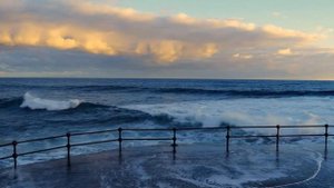 Футаж для видеомонтажа #28. [Море, океан, волны]