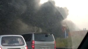 Пожар в Выборгском районе Петербурга.