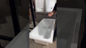 Акриловые ванны Toni Arti. Черная матовая ванна Toni Arti, серая матовая ванна