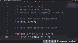 Intro to Sorting with C++ STL | Using Comparator Functions