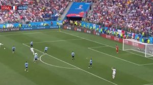 Уругвай - Франция 0:2 обзор матча Чемпионата мира по футболу