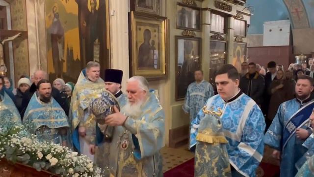 15.02.24 Фрагмент Божественной литургии в день праздника Сретенья Господня смотреть онлайн