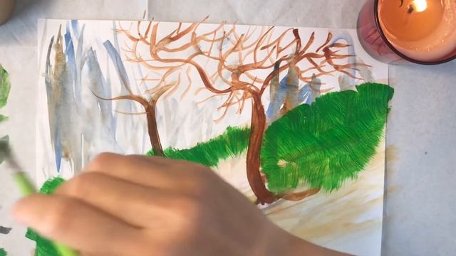 Пейзаж эмоционального состояния. Арт-терапия. Работа с травмой, работа со стрессом.