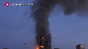 Крупный пожар в Лондоне