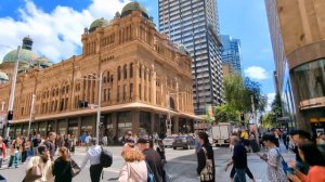 Жизнь в Австралии. Летняя прогулка по центральной части Сиднея в декабре 2022 г.