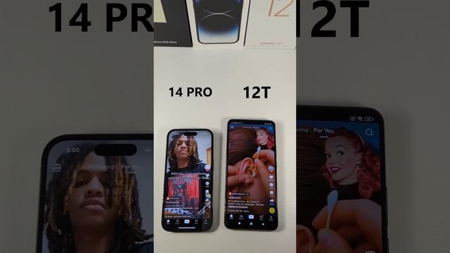 iPhone 14 Pro VS Xiaomi 12T - Speed Test!