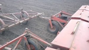 ДТ-75Н посев пшеницы