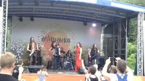 Группа КАЛЕВАЛА  на  фестивале  МУЗЫКА ЛЕТА в Подольске