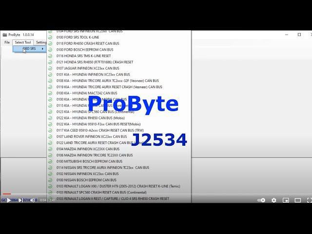 ProByte KIA HYUNDAI eep can bus CRASH clear смотреть онлайн