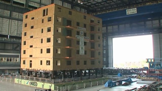 Испытание дома из СИП (SIP) панелей землетрясением  7,5 баллов