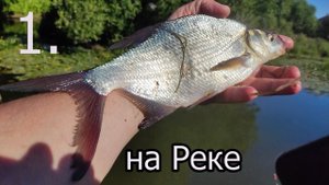 1. Рыбалка на речке на боковой кивок, насадка опарыш, Ловля плотвы, леща, подводная съёмка. Часть 1.