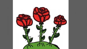 Рисуем цветочки детям часть 37