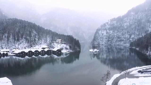 Красивая мелодия до слёз! Снег! Это красивые зимние мелодии, трогающие сердце смотреть онлайн