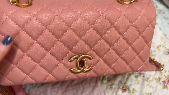 What's in my Coco Top Handle Bag & Review. смотреть онлайн