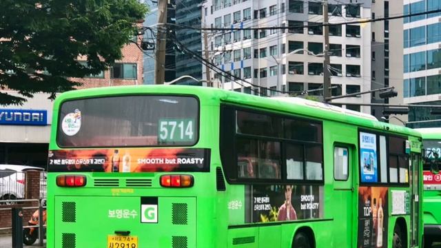 [버스 엔진음] Daewoo BS106 2008 Doosan GE12Ti [보영운수 5714 2918호] смотреть онлайн