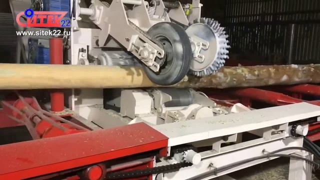 Окорочный станок ОС-600 СИТЕК. Опоры ЛЭП смотреть онлайн
