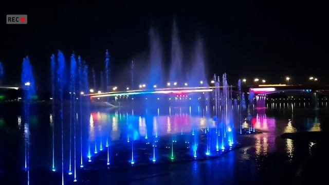 Атырау музыкальный фонтан ⛲