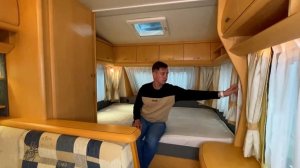 Обзор немецкого автодома/кемпера/прицепа-дачи/дома на колесах Hobby De Luxe 520 TMF 2007 года