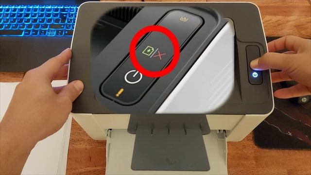 Como Imprimir test de prueba y consumibles de impresora ? HP 107a  100  103  108