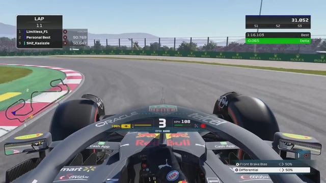 F1 22 SPAIN HOTLAP + SETUP (1:15.999)
