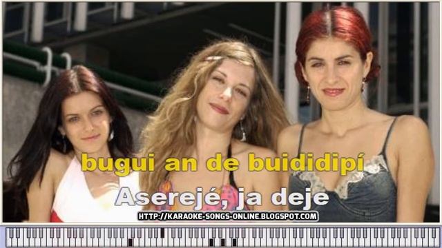 Las Ketchup - Asereje (Ketchup song) Karaoke Instrumental Version with virtual piano & lyrics video смотреть онлайн