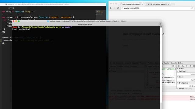Running a Node.js Server Forever смотреть онлайн